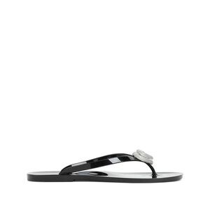 Mach & Mach Black Flip-Flops & Slides Women